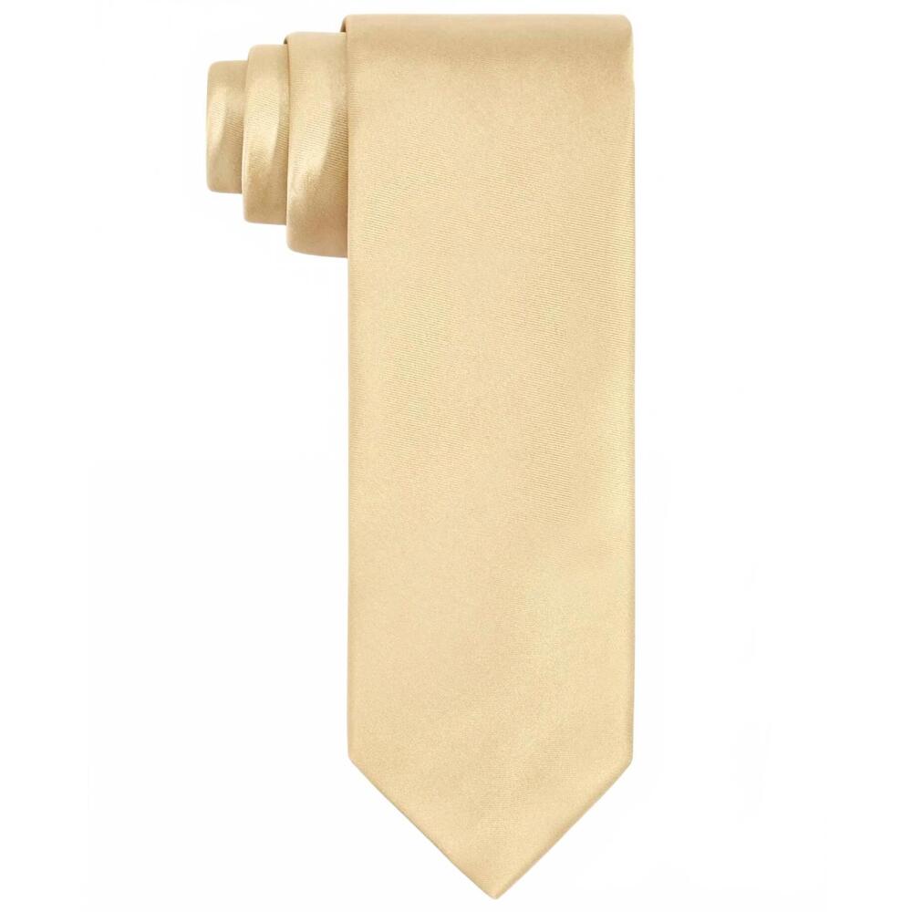 NEW TAYION men's regular fit tie in yellow